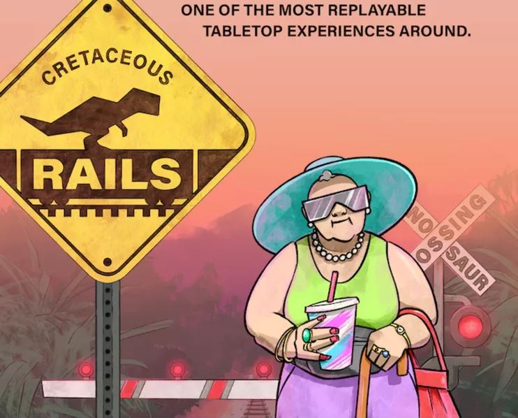 Cretaceous Rails. One of the most replayable tabletop experiences around.