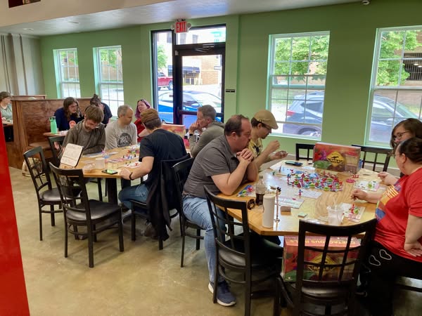 A demo of Cretaceous Rails being played at Spielbound