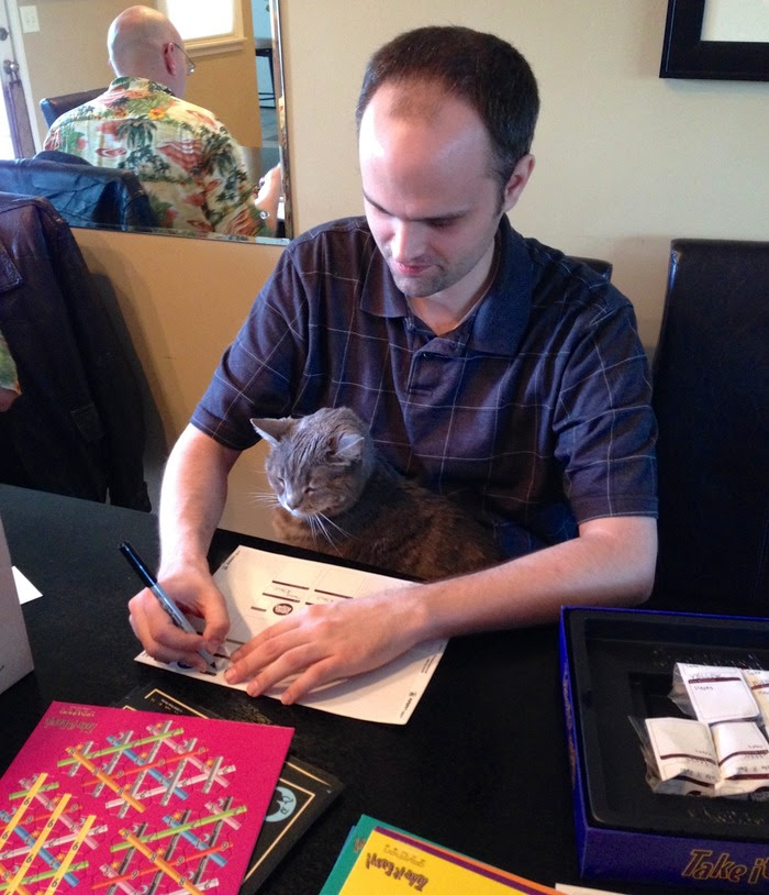 QBert overseeing the game labelling.