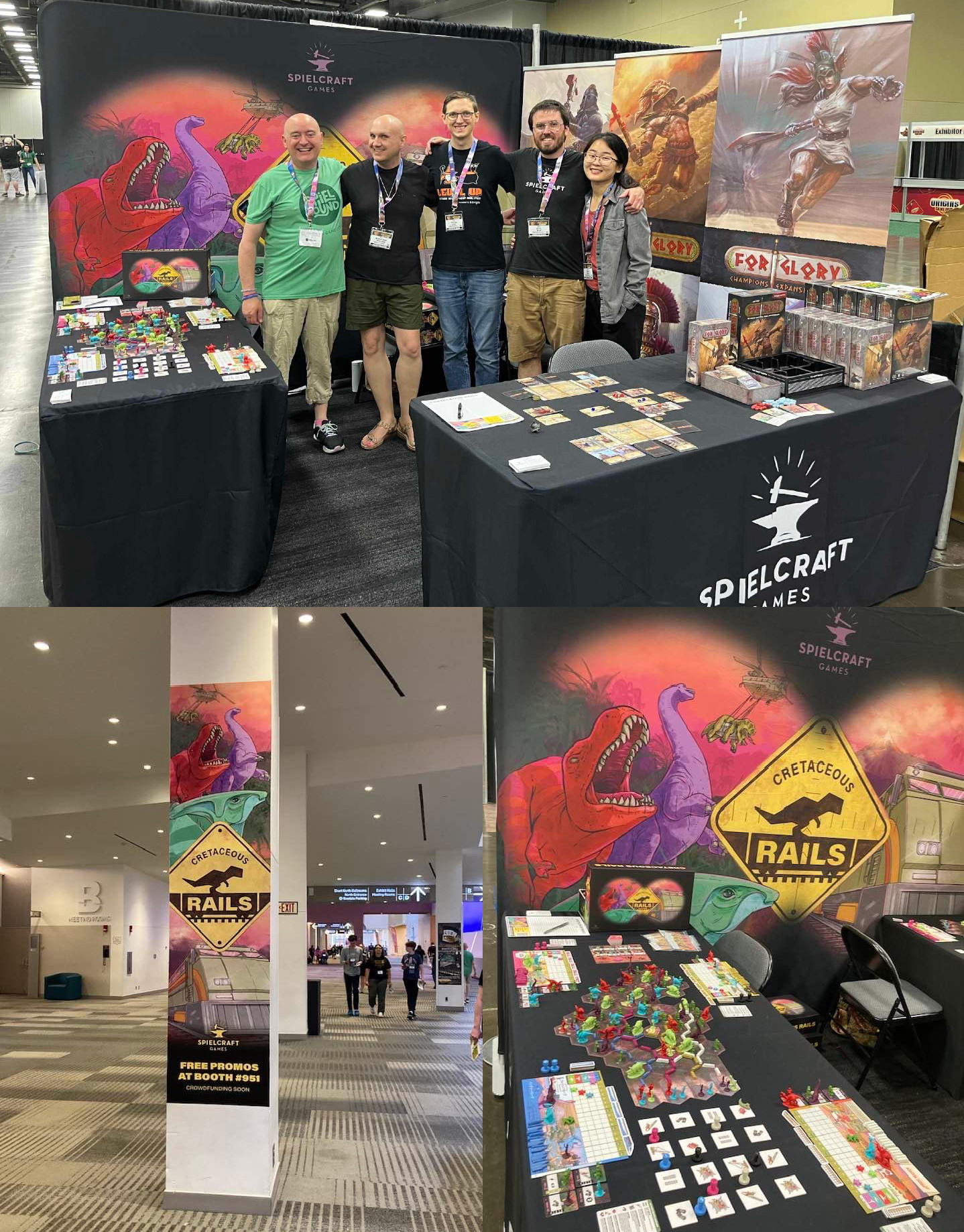 Spielcraft at Origins Game Fair in Columbus, OH