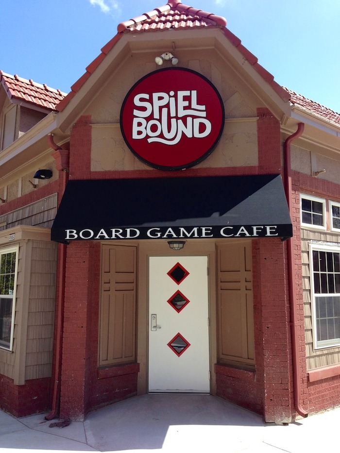 Outside location with mock-up sign