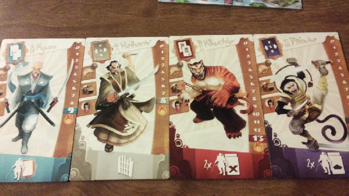 Samurai Spirit Samurai game board