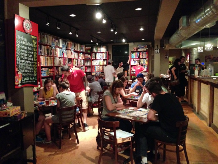 In Montreal, 12:30am on a Monday night and still plenty of games being played.